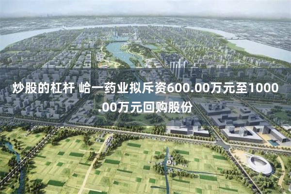 炒股的杠杆 峆一药业拟斥资600.00万元至1000.00万元回购股份