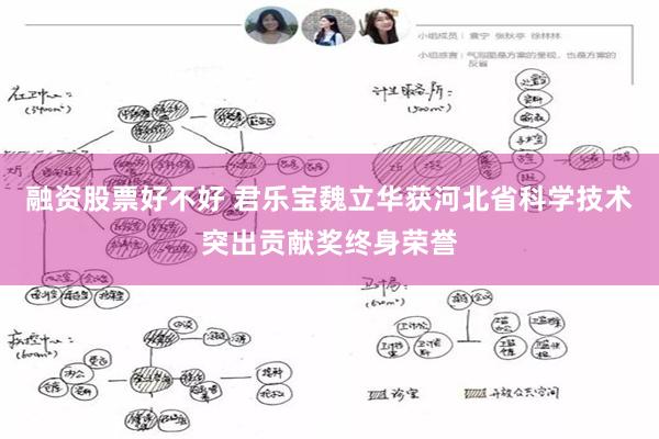 融资股票好不好 君乐宝魏立华获河北省科学技术突出贡献奖终身荣誉